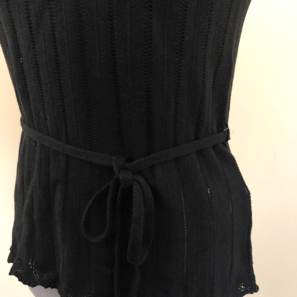 NWT Black Knit Top short sleeve - Picture 5 of 7